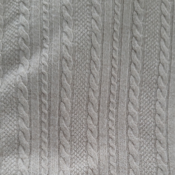 Dockers Cream Cable Knit Sweater - Picture 3 of 5